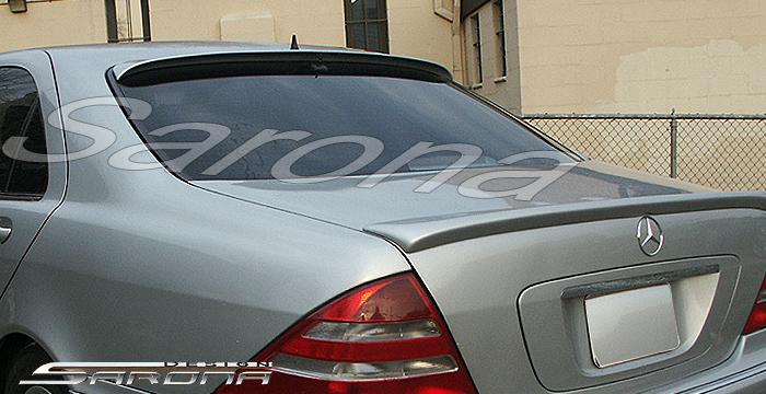 Custom 00-03 S Class Roof Wing # 92-15  Sedan (2000 - 2006) - $240.00 (Manufacturer Sarona, Part #MB-008-RW)